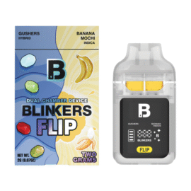 Blinkers 2G Flip | Gushers – Hybrid x Banana Mochi – Indica