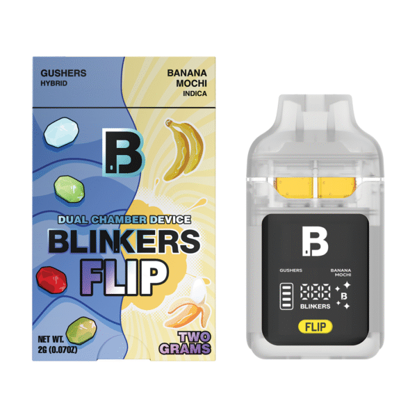 Blinkers 2G Flip | Gushers – Hybrid x Banana Mochi – Indica