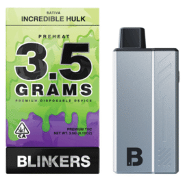 Incredible Hulk 3.5g Blinker Disposable