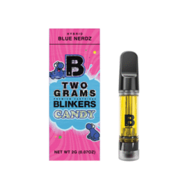 2G Blinker Candy Carts | Blue Nerds Indica